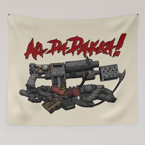 Item preview, All Da DAKKA!!! designed and sold by SideQuest - Scribbled Chaos!.