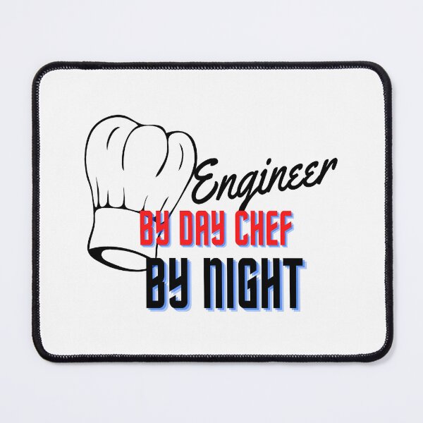 Item preview, Engineer By Day Chef By Night designed and sold by elkingo.