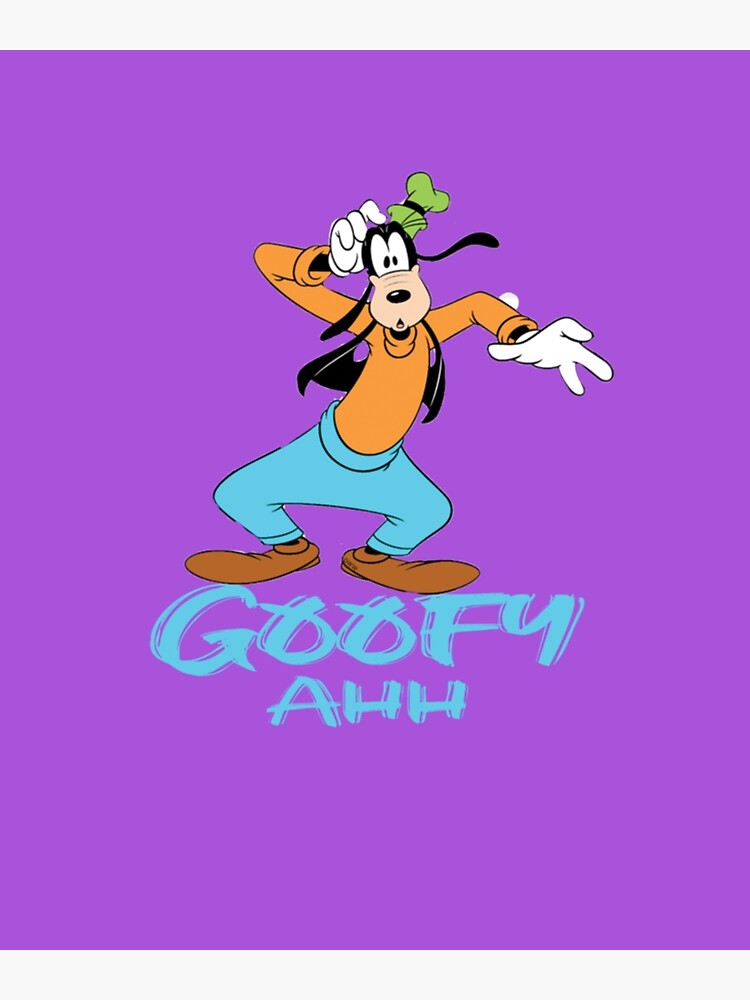 Goofy Ahh Funny Meme with Goofy Ahh Bird | Poster