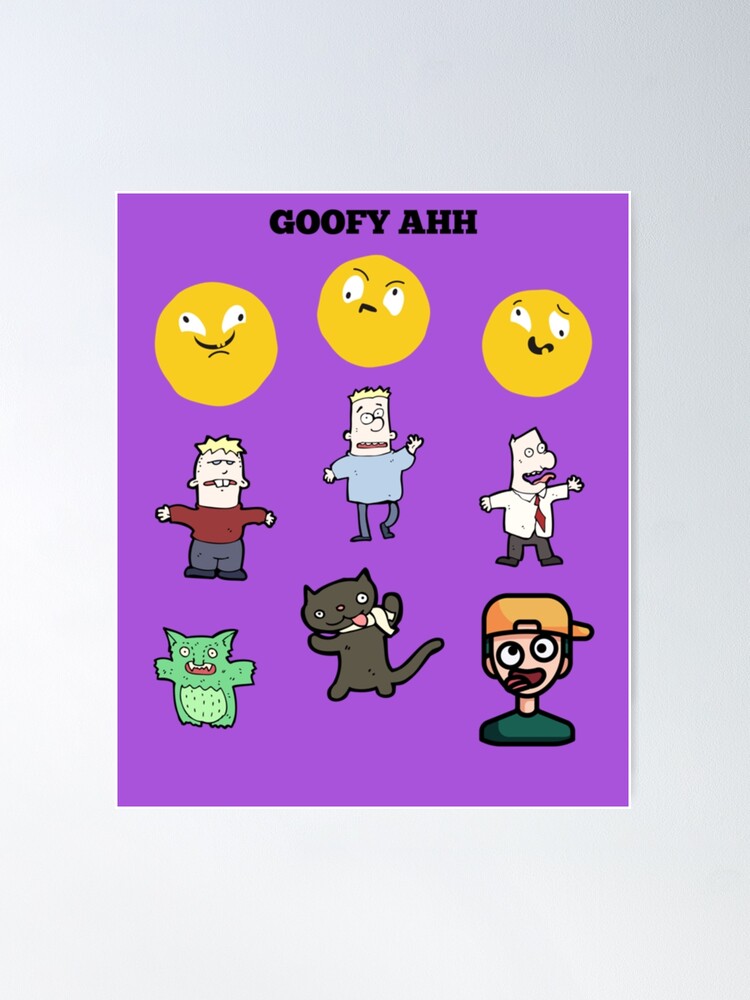 Goofy Ahh, Obamus Trinomus Poster for Sale by FakihShop