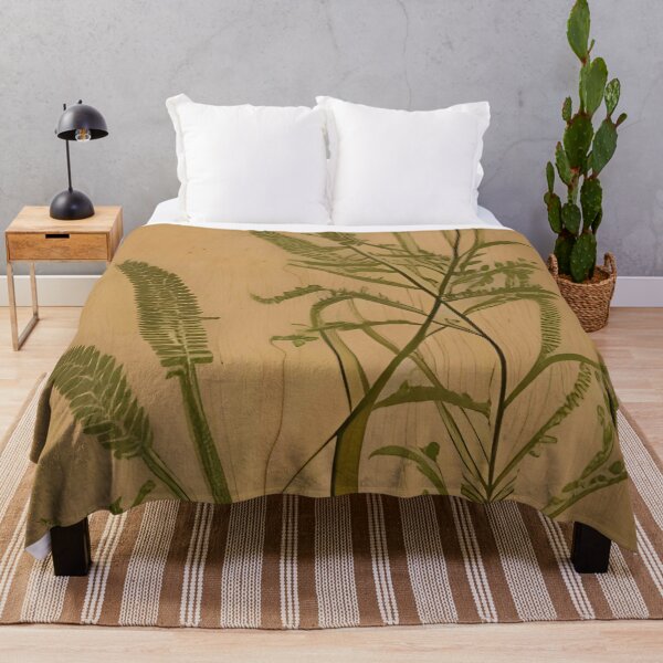 Item preview, Ferns and mimosa on birch wood designed and sold by Gus Wolvius.