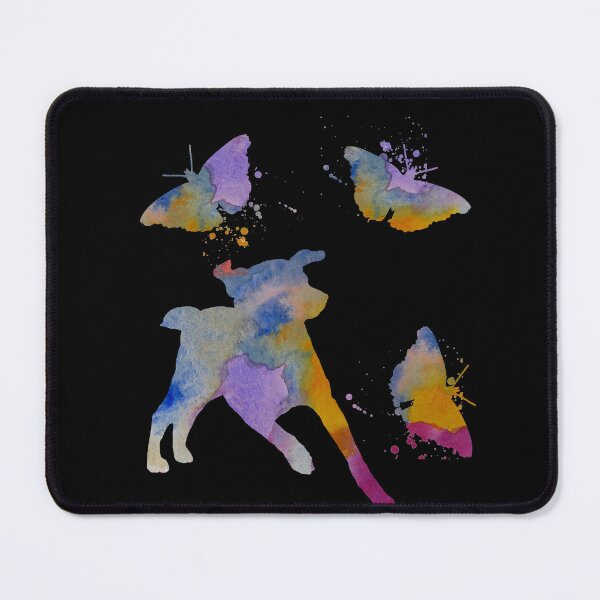 Item preview, Chesapeake Bay Retriever Art, Dog Butterfly Art, Chessie, Butterflies designed and sold by BittenByErmines.