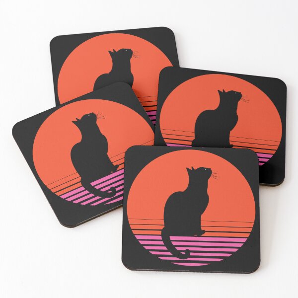 Item preview, Cat Looking At Sunset designed and sold by Printshac.