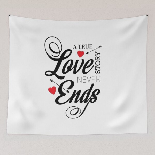 Item preview, A true love story never ends. designed and sold by K O M O  R E B I.
