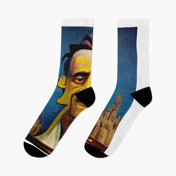 Item preview, Simpsons Dali walking around Barcelona designed and sold by osssoconcept.