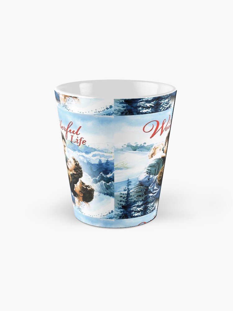 Alternate view of It's a Wonderful Life scene Mug