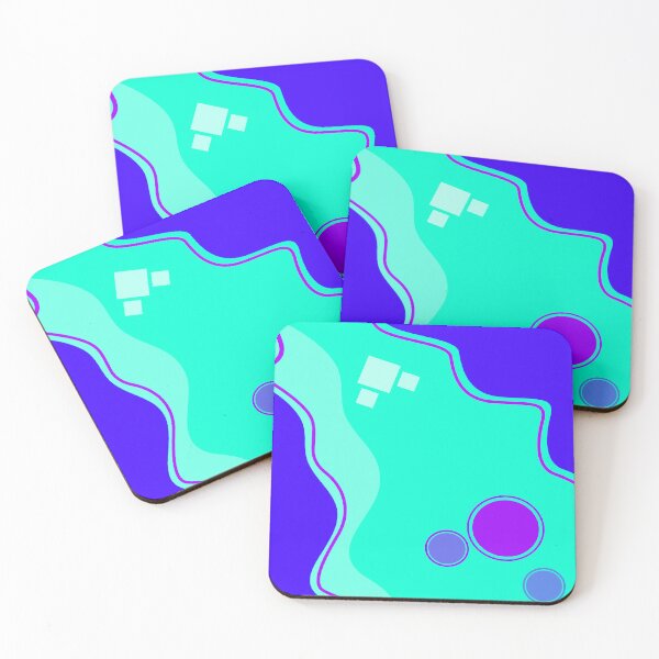 Item preview, blue abstract graphic - abstract design designed and sold by Sweet Bee's.