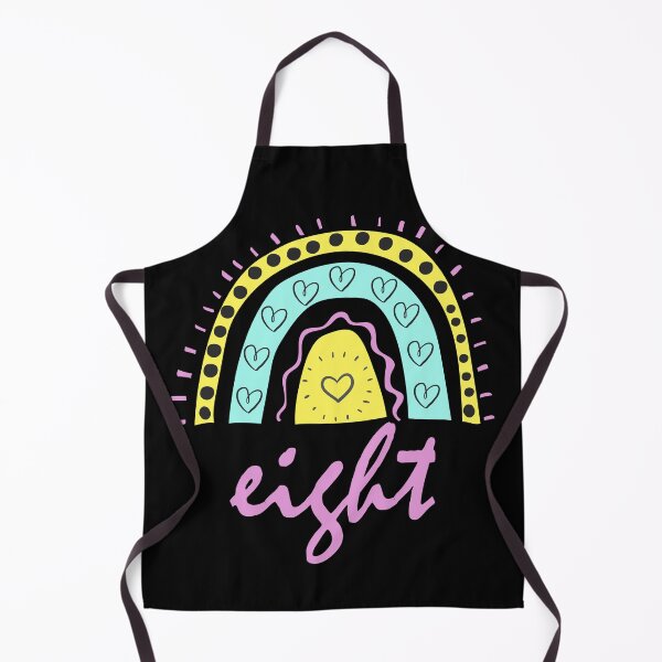 Item preview, Eight Year Old Eighth Birthday Cute Fun Doodle Boho Rainbow designed and sold by LadySaltwater.