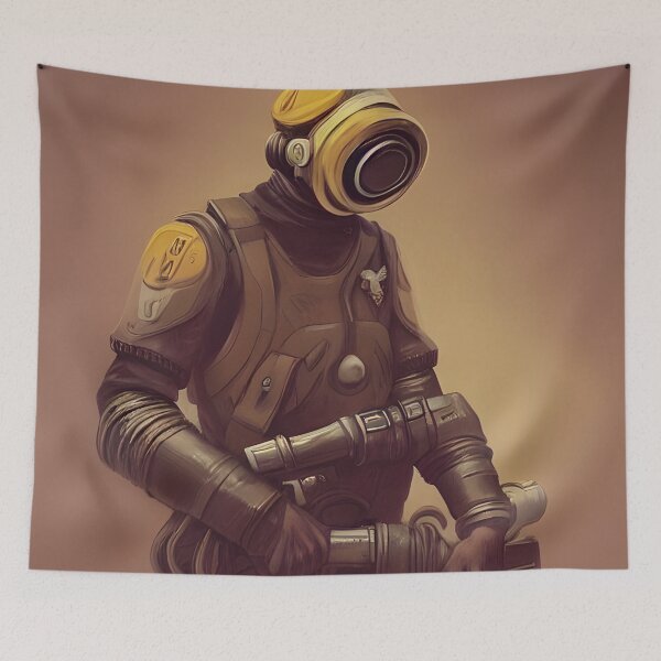 Item preview, Space Man designed and sold by AbstractlyArt.