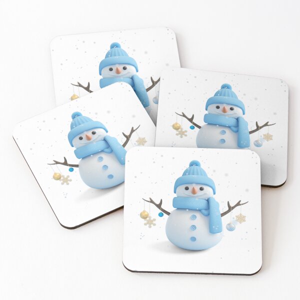 Item preview, Snowmen 3D illustration designed and sold by AstorAurora.