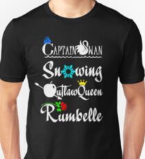 ships (white text) Unisex T-Shirt