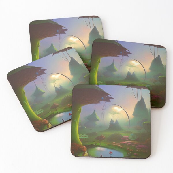 Item preview, fantasy / fairy tale / fantasy world - landscape designed and sold by lumamoonia.