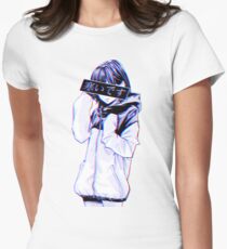 COLD - Sad Japanese Aesthetic Women's Fitted T-Shirt