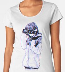 COLD - Sad Japanese Aesthetic Women's Premium T-Shirt