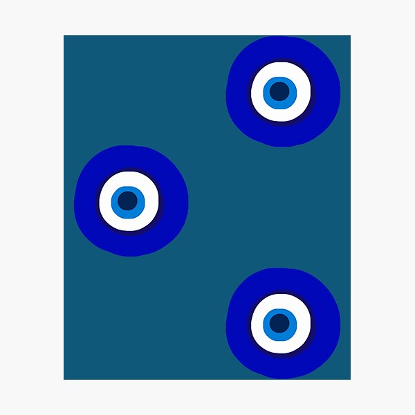 Item preview, evil eye trio    designed and sold by SetiakuAn.
