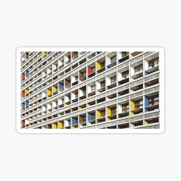 Vista previa del artículo con la obra «Marsella - Unite D'Habitation, Brutalismo», diseñado y vendido por ArchiCrumbs.
