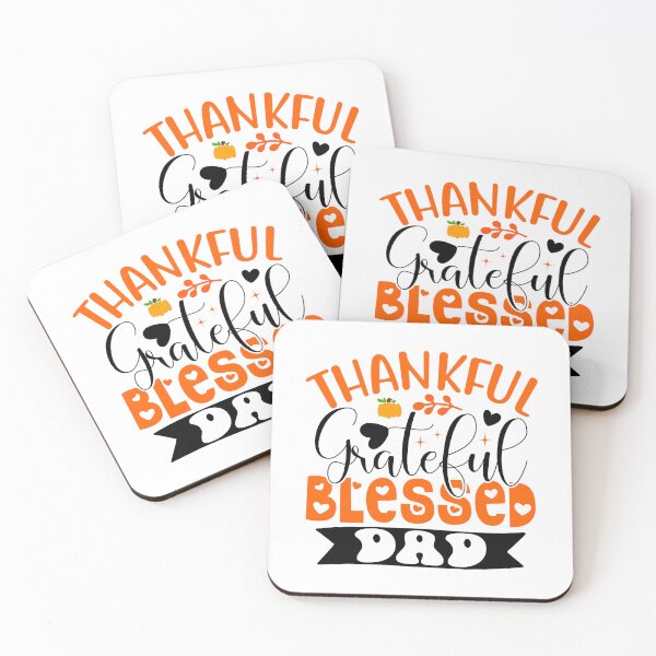 Item preview, One Thankful Daddy | Happy Thanksgiving Daddy Mommy and family greetings and quotes | gifts for thanksgiving and christmas lovers designed and sold by ThanksVibe.