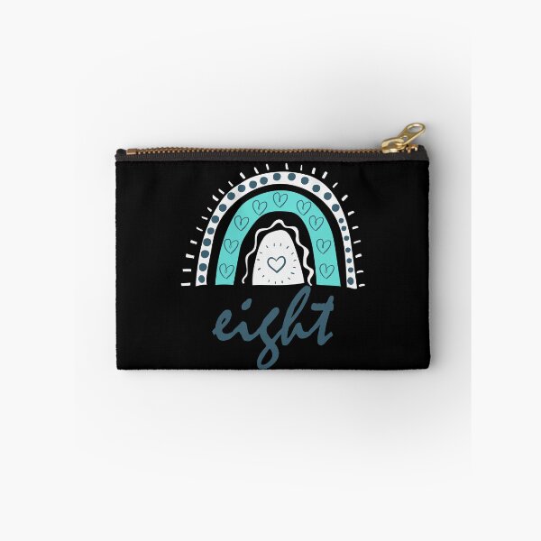 Item preview, Eight Year Old Eighth Birthday Cute Fun Doodle Boho Rainbow designed and sold by LadySaltwater.