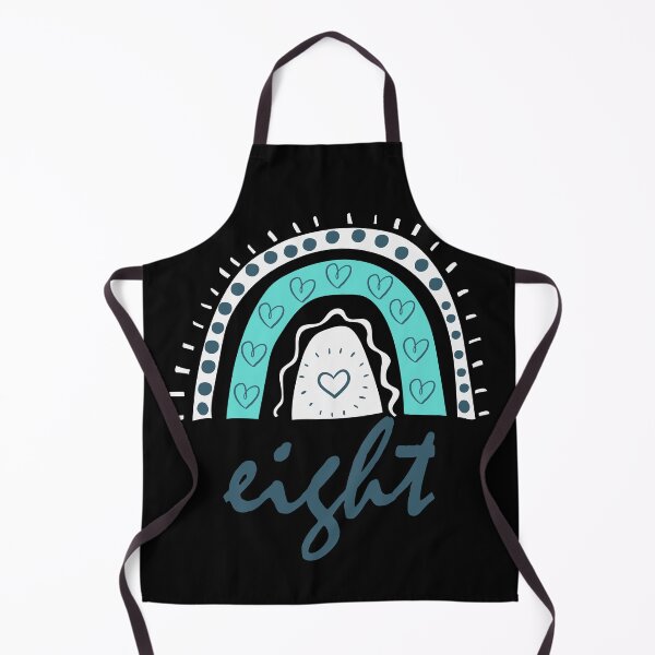 Item preview, Eight Year Old Eighth Birthday Cute Fun Doodle Boho Rainbow designed and sold by LadySaltwater.