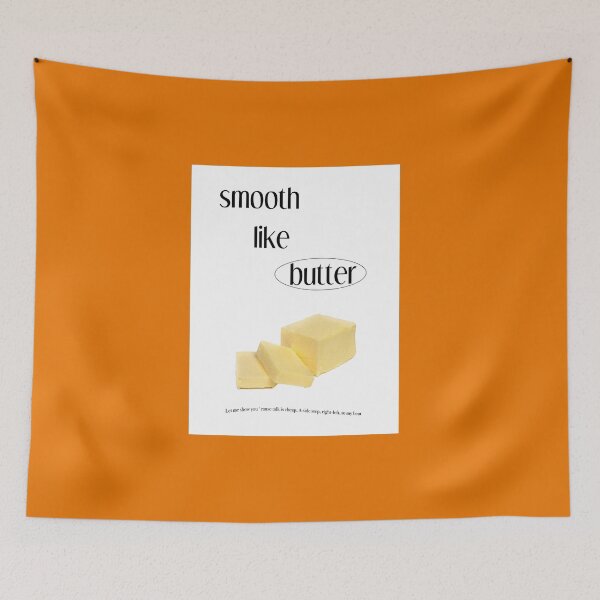 Item preview, bts smooth like butter graphic designed and sold by itsbonnyhere.