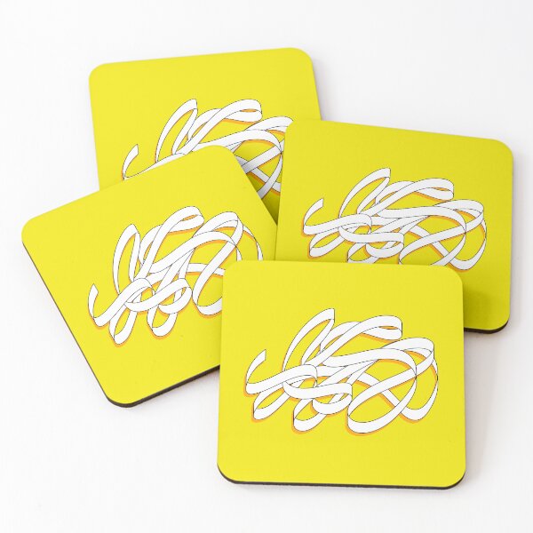 Item preview, Abstract yellow graffiti, comics pop art #76 designed and sold by Cocolorr.