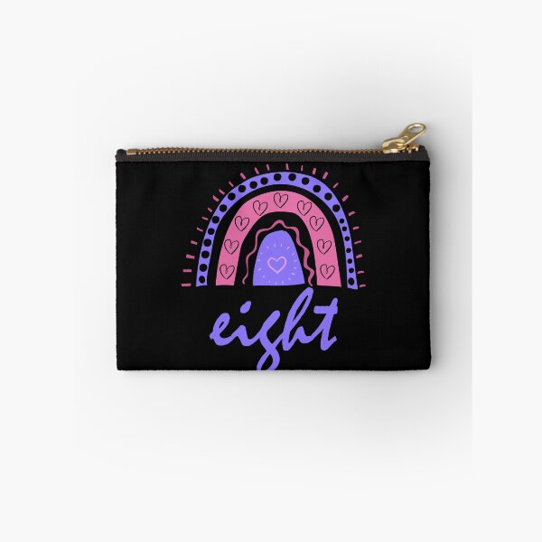 Item preview, Eight Year Old Eighth Birthday Cute Fun Doodle Boho Rainbow designed and sold by LadySaltwater.