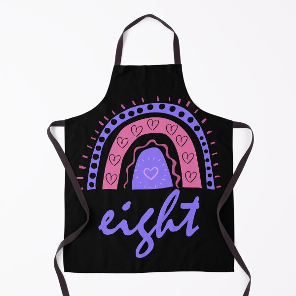 Item preview, Eight Year Old Eighth Birthday Cute Fun Doodle Boho Rainbow designed and sold by LadySaltwater.