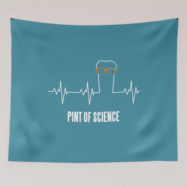 Artikelvorschau, Pint of Science Herzschlag entworfen und verkauft von Pint-of-Science.