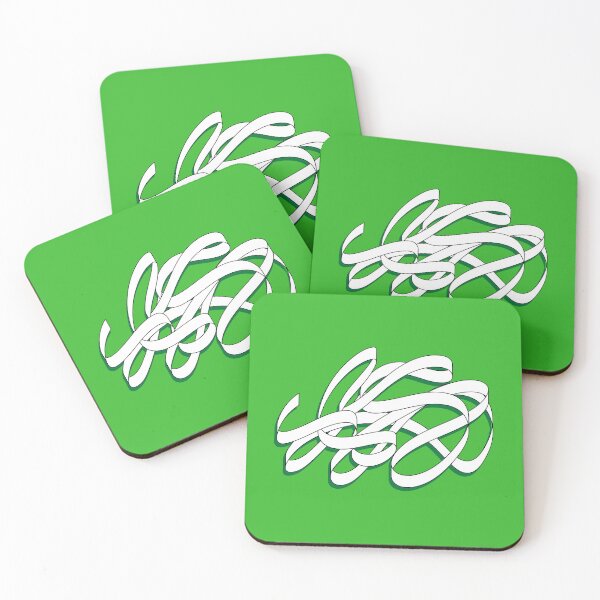 Item preview, Abstract green graffiti, comics pop art #78 designed and sold by Cocolorr.