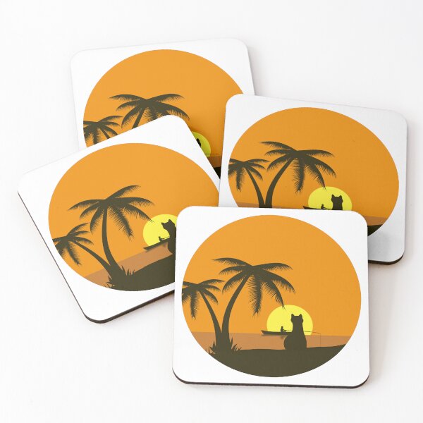 Item preview, Cat Looking At Sunset designed and sold by Printshac.