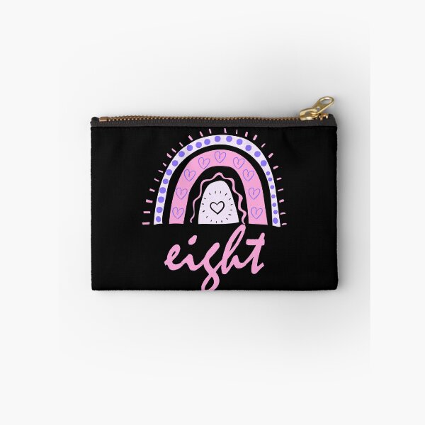 Item preview, Eight Year Old Eighth Birthday Cute Fun Doodle Boho Rainbow designed and sold by LadySaltwater.