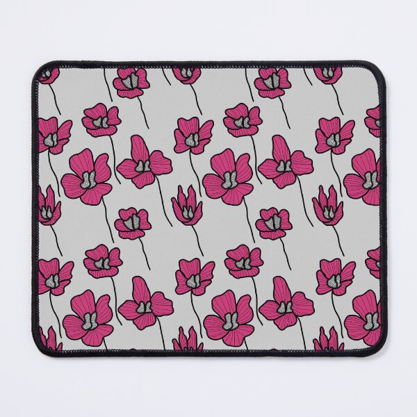 Item preview, Beautiful Grey And Purple Flowers designed and sold by patternologyy.
