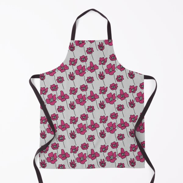 Item preview, Beautiful Grey And Purple Flowers designed and sold by patternologyy.