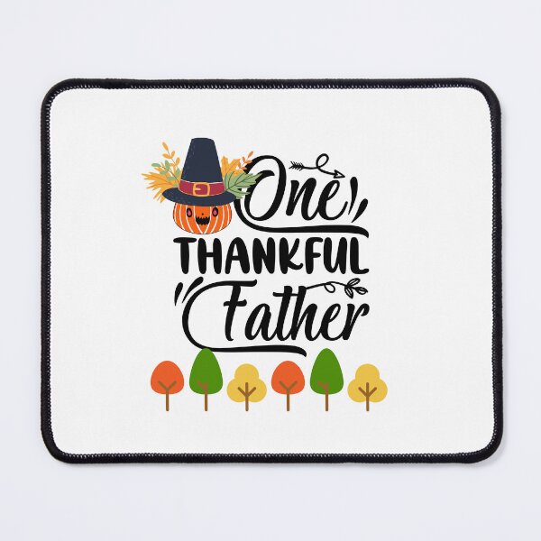 Item preview, One Thankful Daddy | Happy Thanksgiving Daddy Mommy and family greetings and quotes | gifts for thanksgiving and christmas lovers designed and sold by ThanksVibe.