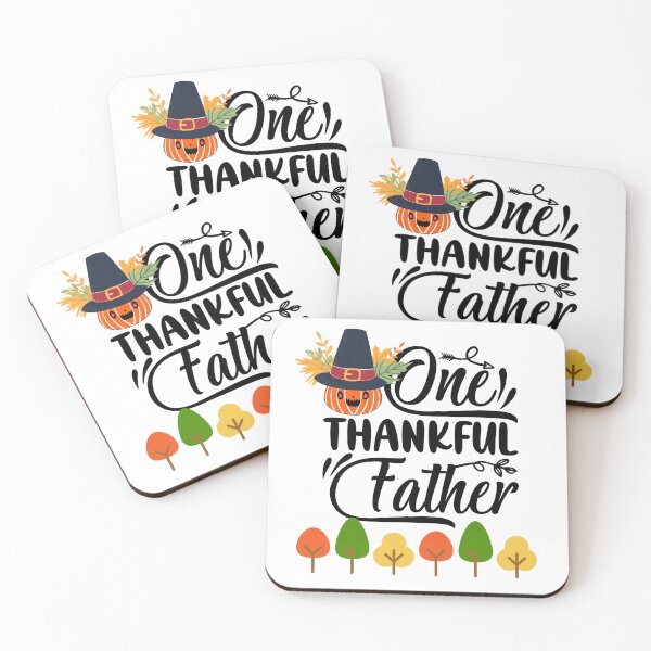 Item preview, One Thankful Daddy | Happy Thanksgiving Daddy Mommy and family greetings and quotes | gifts for thanksgiving and christmas lovers designed and sold by ThanksVibe.