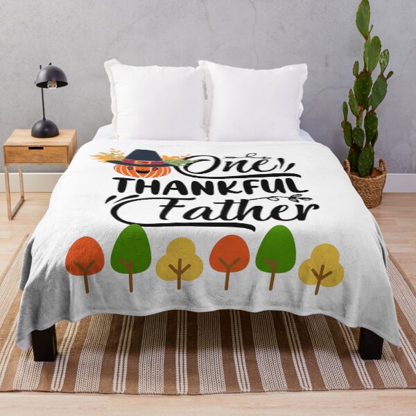 Item preview, One Thankful Daddy | Happy Thanksgiving Daddy Mommy and family greetings and quotes | gifts for thanksgiving and christmas lovers designed and sold by ThanksVibe.