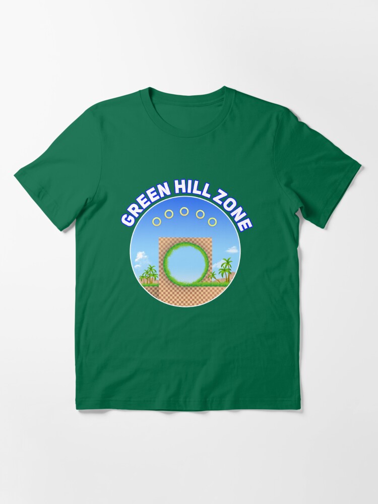 Sonic Green Hill Zone Game Design Shirt128 Poster for Sale by  MindsparkCreati