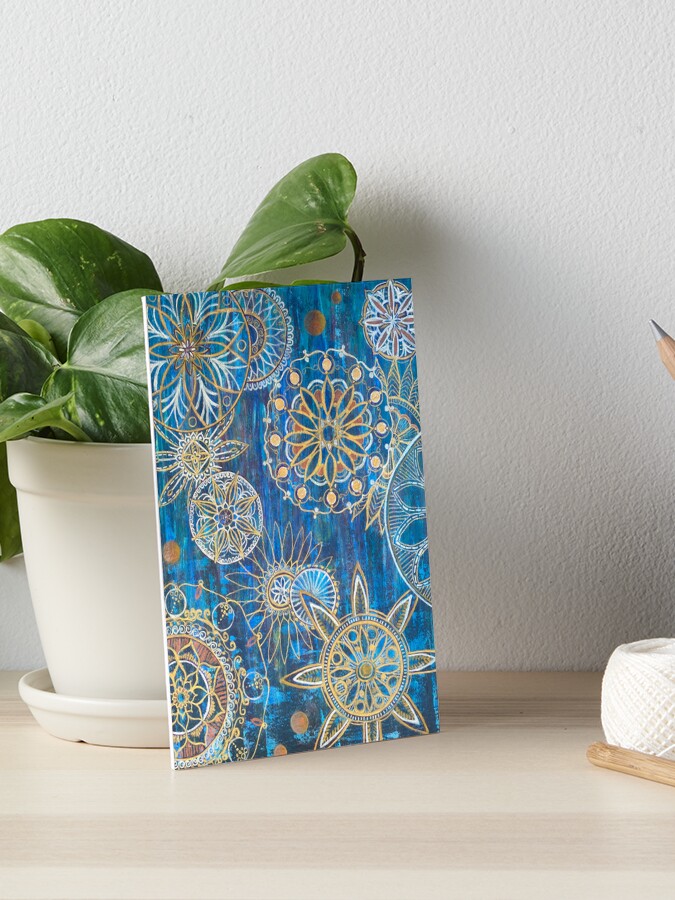 Mandala Art Art Board Print for Sale by artesiaKT