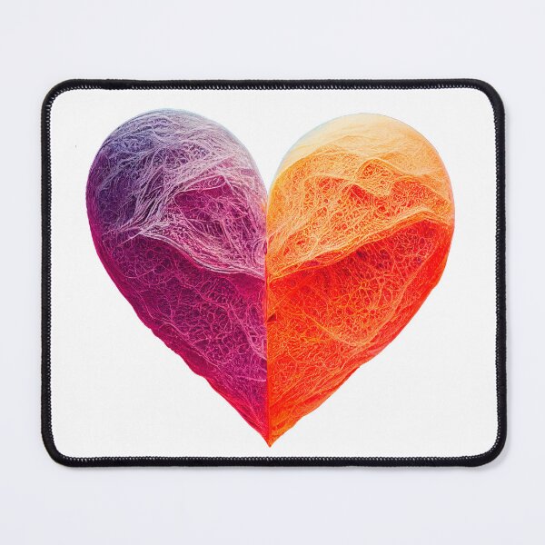 Item preview, colorful heart designed and sold by pecampillo.