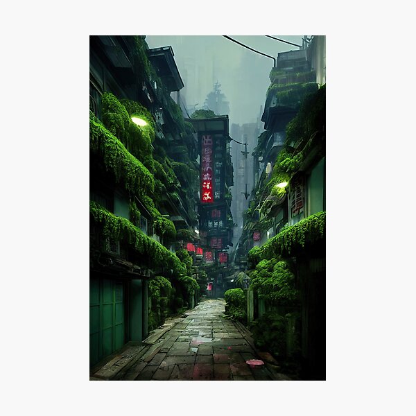 Old Hong Kong Alley #15 Photographic Print