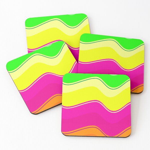 Item preview, Colorful abstract wavy lines - abstract design designed and sold by Sweet Bee's.