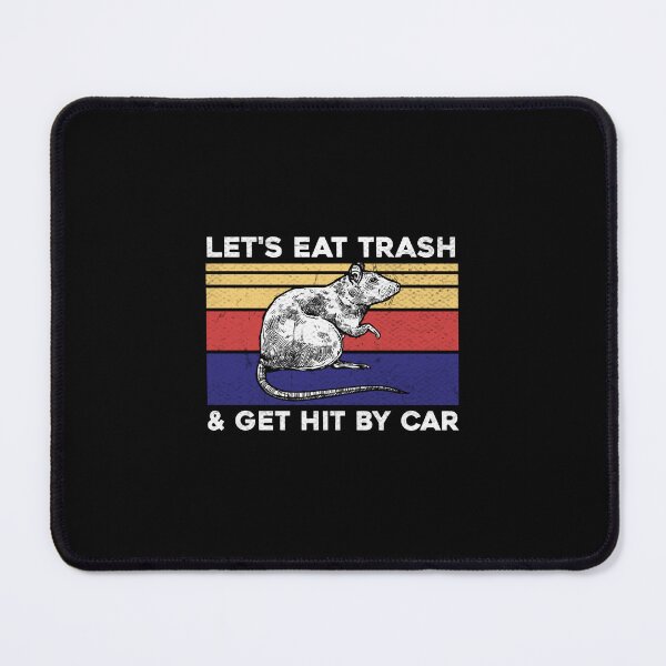 Item preview, lets eat trash and get hit by a car vintage opossum, lets eat trash and get hit by a car, opossum, lets, lets eat trash, opossum lover, possum designed and sold by RedArtsDesign.