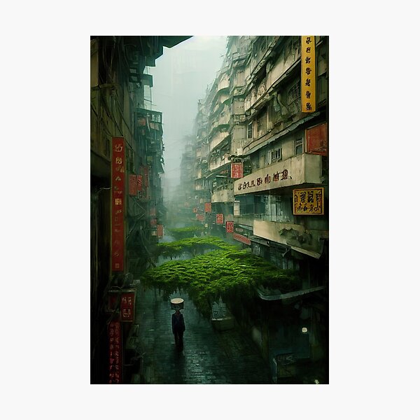 Old Hong Kong Alley #17 Photographic Print