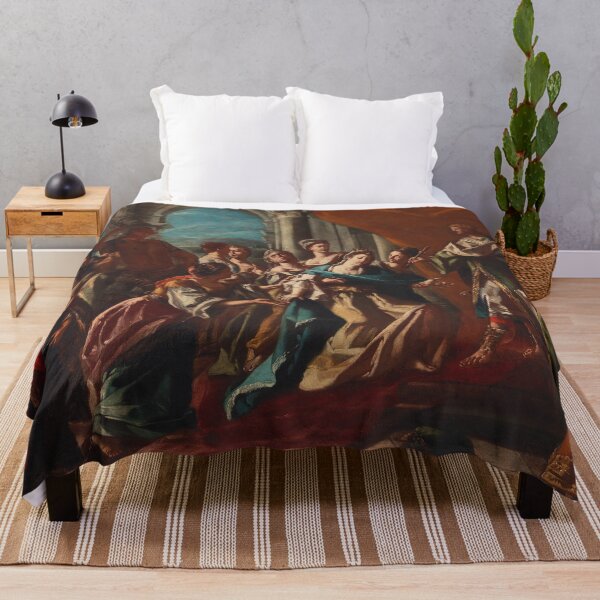 Item preview, Esther and Ahasuerus | Italian Art | 18th Century Biblical Art designed and sold by CJET.