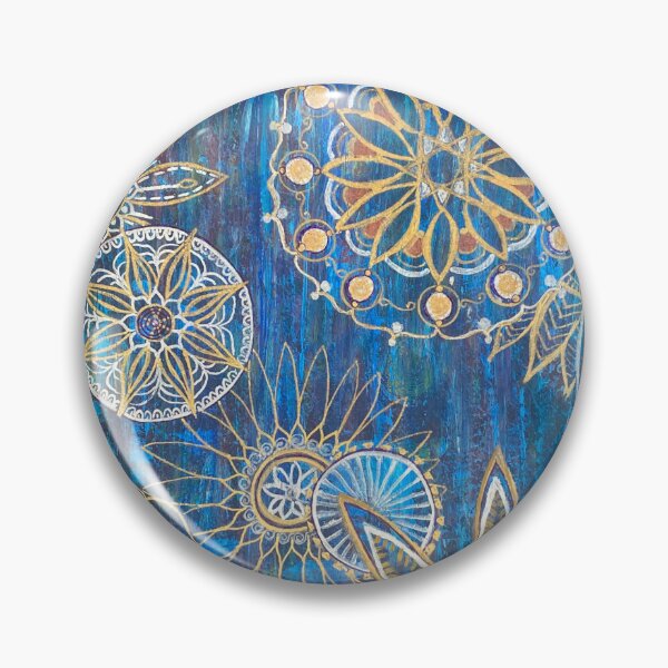 Item preview, In that Space - multiple mandala design, original acrylics on art paper - design available on many items designed and sold by AngeleBianchi.