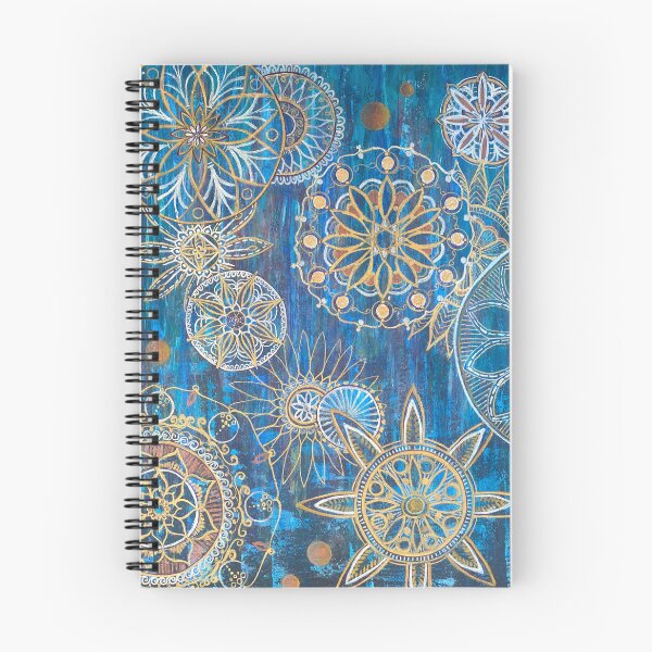 Item preview, In that Space - multiple mandala design, original acrylics on art paper - design available on many items designed and sold by AngeleBianchi.