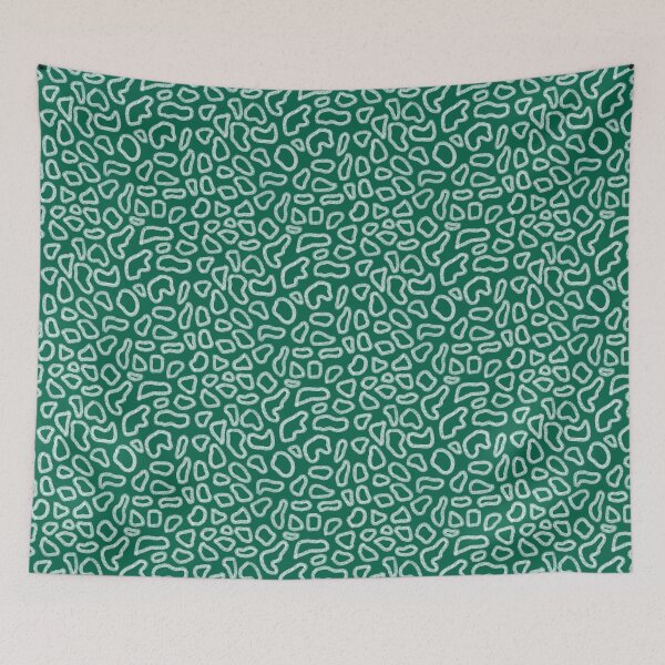 Item preview, Green And White Abstract Pattern designed and sold by patternologyy.