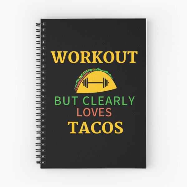 Item preview,  Workout but clearly loves tacos design for men and women, gym lovers, food lovers,mexican food lovers tacos lovers designed and sold by mystylecorner.
