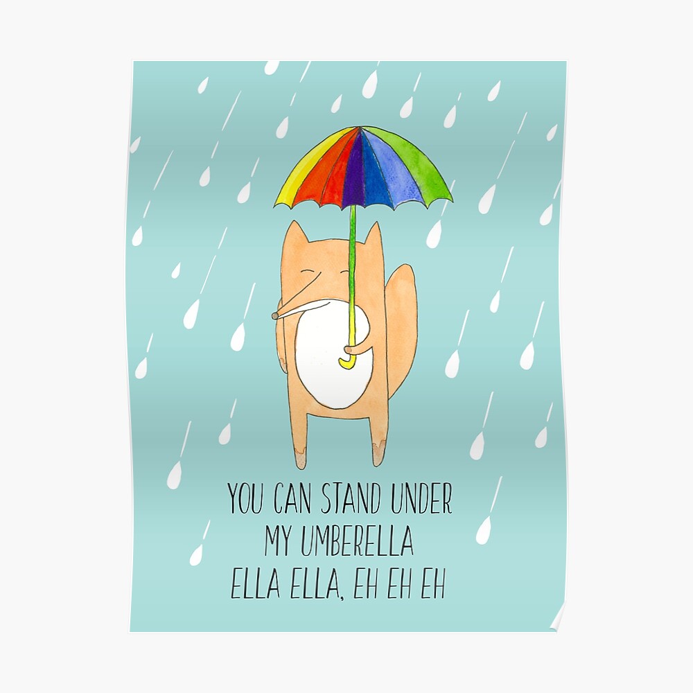under the umbrella with you