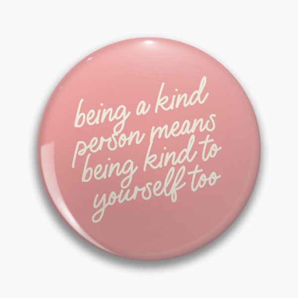 Item preview, Be Kind To Yourself Affirmation Quote designed and sold by bykirstco.